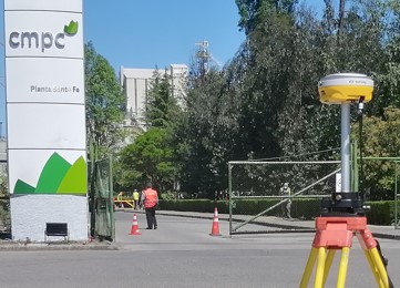 Topobatimetría y Aerofotogrametría CMPC Planta Santa Fe